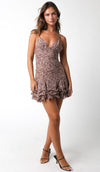 Call of Wild Mini Ruffle Dress