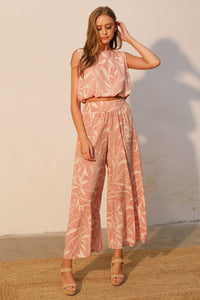 Kai Leaf Print Set