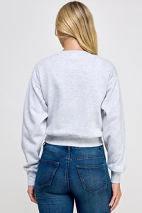 LA Love Cropped Sweatshirt MORE COLORS