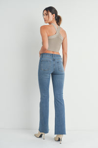Lila High Rise Scissor Cut Jean