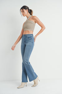Lila High Rise Scissor Cut Jean