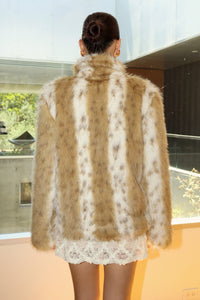 Boogie Nights Faux Fur Animal Jacket