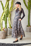 Tiger Mile Open Back Maxi Dress