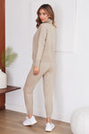 Two Piece Turtle Neck and Sweater Jogger Pant Set MORE COLORS