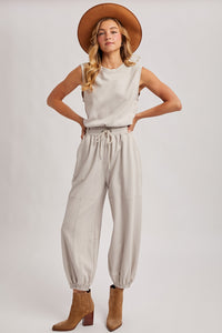 The City Jumpsuit In Ecru