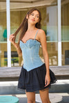 Country Girl Denim Mini Dress