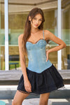 Country Girl Denim Mini Dress