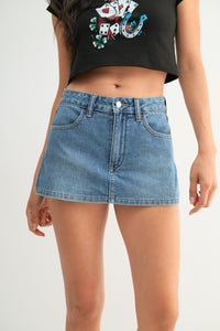Classic Denim Skort