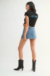 Classic Denim Skort