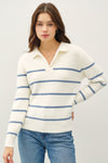 Shore Striped Cozy Sweater