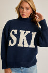 Ski Sweater in Navy
