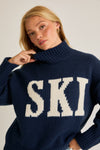 Ski Sweater in Navy