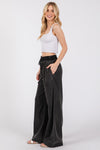 Denim Tencel Pull On Pant