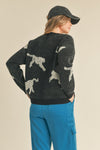 Go Wild Leopard Print Sweater