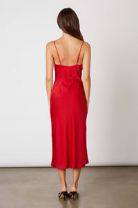 Red Hot Midi Dress