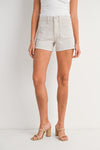 Anna Patch Pocket Short in Sea Salt