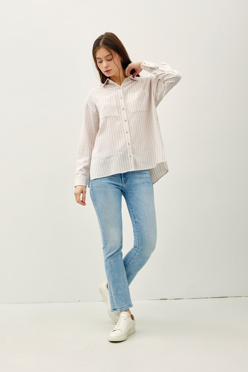 Out West Button Down Top