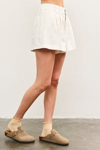 Blooming Eyelet Shorts