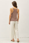 Kyla Deep V Sweater Tank MORE COLORS