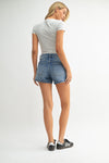 Work it Utility Short in Medium Denim