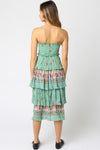 Spring Dream Layered Strapless Dress