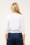 Cropped Classic Cardigan Sweater MORE COLORS