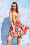 Island Life Lace Up Front Mini Dress MORE COLORS