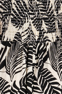 Tropical Storm Palm Pint Midi Dress