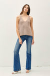 Coco Striped Sweater Tank