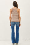 Coco Striped Sweater Tank