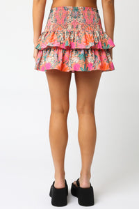Laurel Canyon Ruffle Micro Mini Skirt