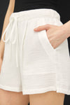 Vacay Gauze Drawstring Short