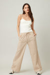 Striped Wide Leg Pants Available in Multiple Colors