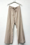 Striped Wide Leg Pants Available in Multiple Colors