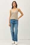 Mara Crochet Knit Sweater Tank MORE COLORS