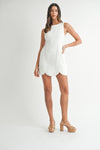 Tullulah White Linen Dress