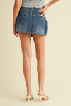 Denim Barrel Skorts