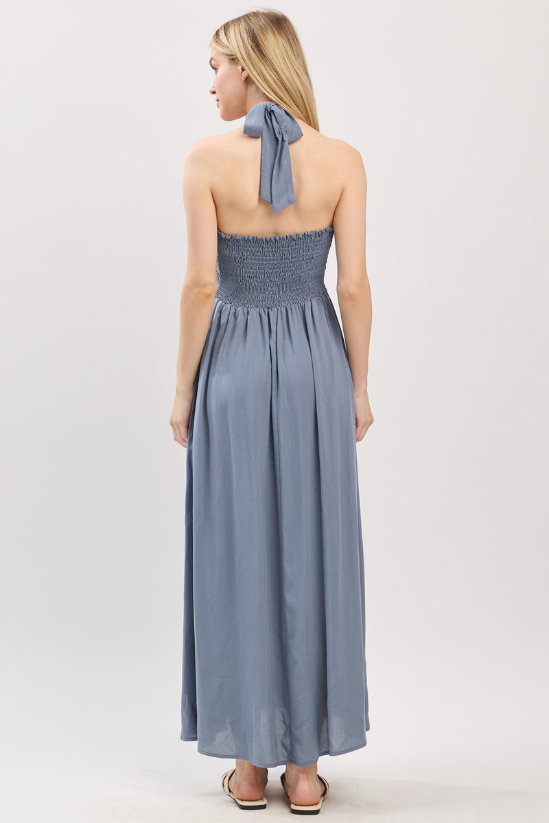 Madison Low V Neck Maxi Dress MORE COLORS