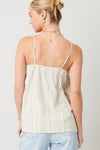 Jessie Striped Linen top