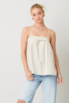 Jessie Striped Linen top