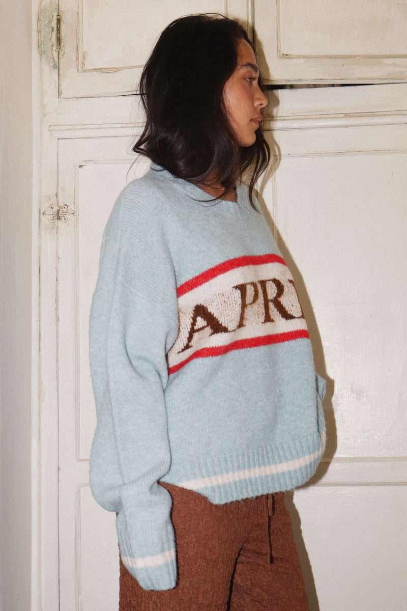 Apres Sweater in  Light Blue