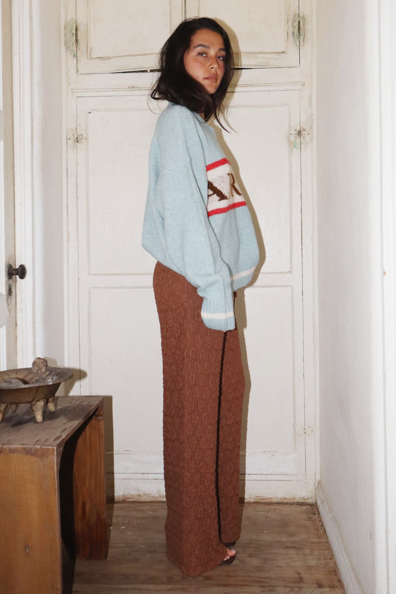 Apres Sweater in  Light Blue