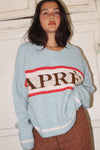 Apres Sweater in  Light Blue