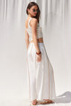 Contrast Binding Maxi Skirt
