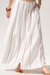 Contrast Binding Maxi Skirt