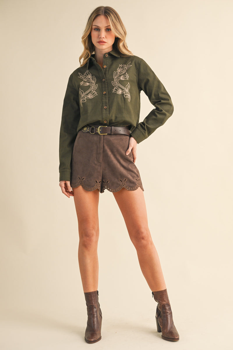Ranch Life Western Button Down Top