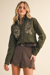 Ranch Life Western Button Down Top