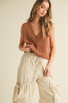 Button Down Sweater Vest