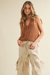 Button Down Sweater Vest