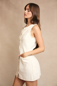 Western Stitch Mini Dress